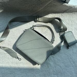 Grey Crossbody Bag